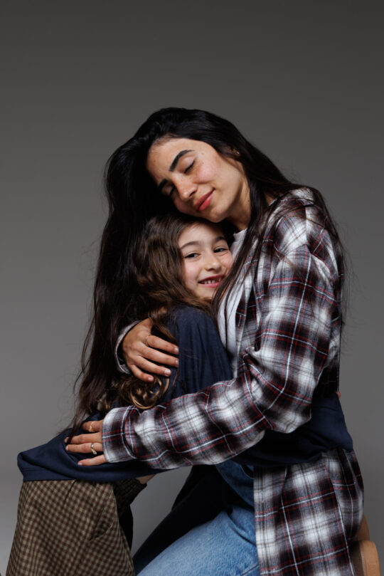 צילומי אמא ובת בסטודיו