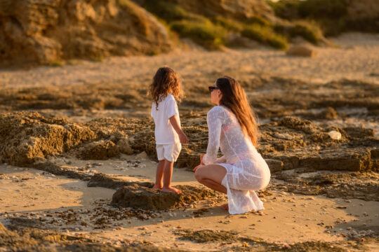 צילומי אמא ובן