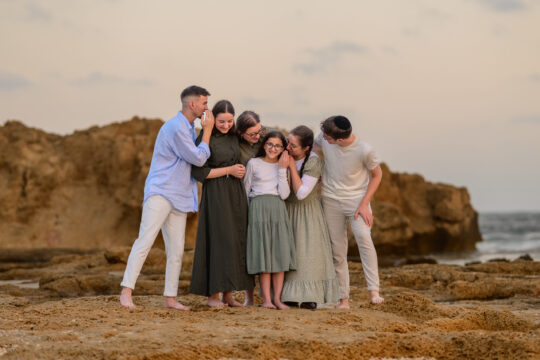 צילומי אחים בוגרים בזריחה