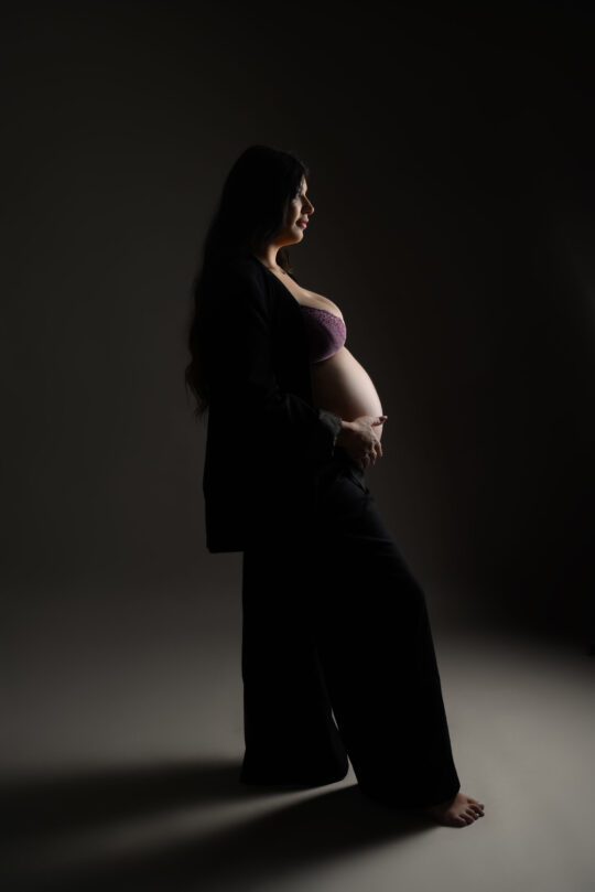 צילומי הריון בסגנון אופנתי ומודרני