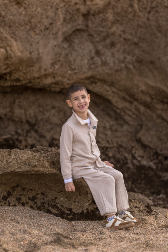 צלמת ילדים ומשפחה בים