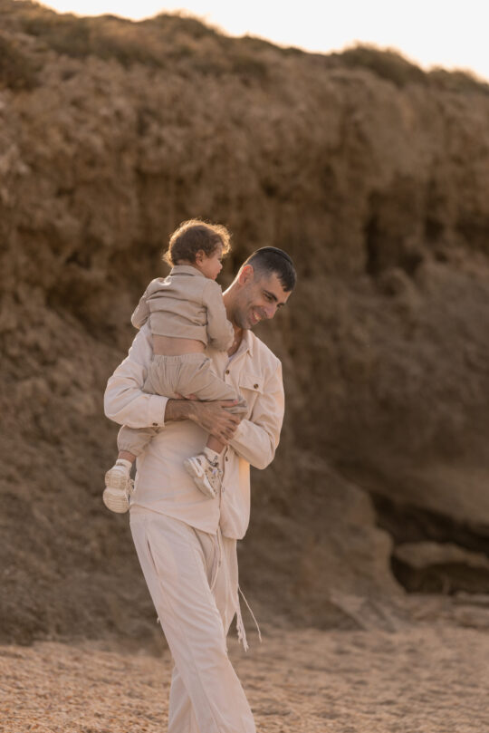 צילומי הורים וילדים בטבע ובים